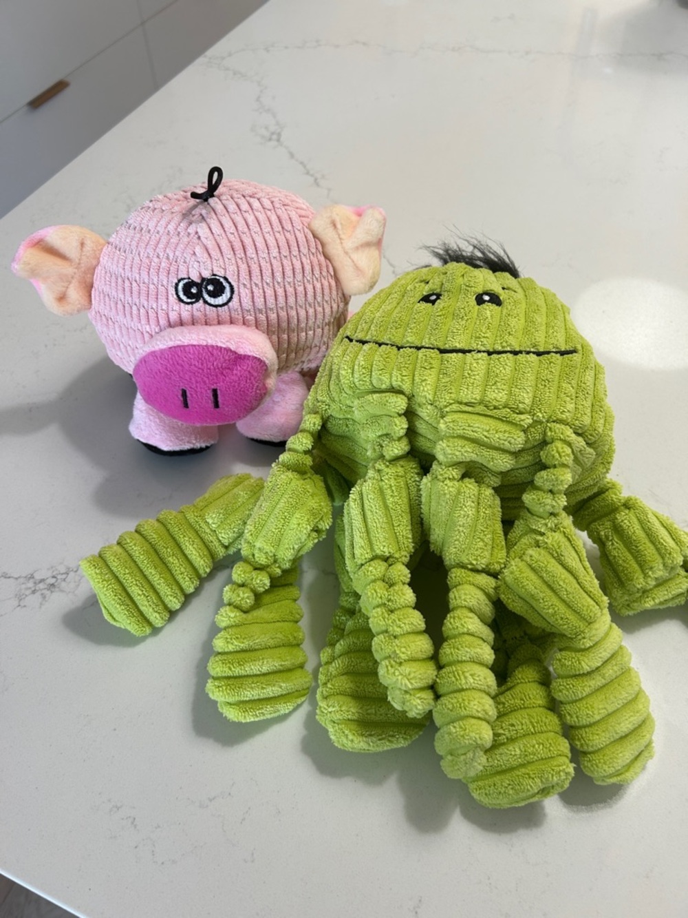 Larger dog toys lot of 2